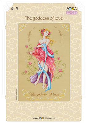 SO-G36 The goddess of love Cross Stitch Chart