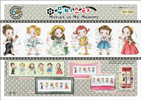 SO-G63 Movies in My Memory Cross Stitch Chart