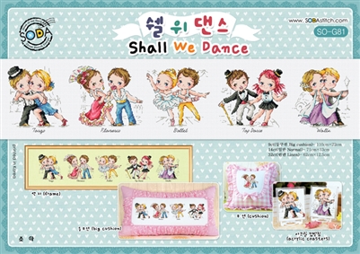 SO-G81 Shall We Dance Cross Stitch Chart