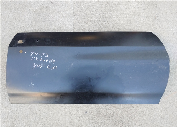 1970 - 1972 Chevelle Door Skin, Right Hand Original GM NOS 8809736