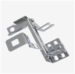 Accelerator Throttle & Automatic Transmission Cable Linkage Bracket, Chrome