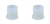 1964 - 1967 Firewall Throttle Gas Pedal Bushings Set, Pair