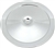 Chevelle and Nova Factory Correct Chrome Air Cleaner Cover Lid with Silk Screened Service Instructions, Curved Design
