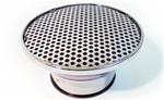 Baldwin Motion Phase III Velocity Stack Fly Eye Chrome Air Cleaner