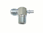 1967 - 1970 Chevelle / Nova Intake Manifold Vacuum Fitting, Threaded Booster Tube with One Vacuum Port