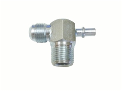 1967 - 1970 Chevelle / Nova Intake Manifold Vacuum Fitting, Threaded Booster Tube with One Vacuum Port