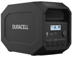 Duracell PowerSource Quiet Gasless Generator Portable Power Supply and Solar Ready, 1440w Output Inverter, 1800w Peak