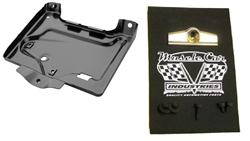 1967 Chevelle Battery Tray Kit: Tray, Bolts, Mat, Bracket, and Bracket Bolt