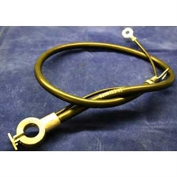 1967 Chevelle Spring Ring Battery Cable, NEGATIVE, All Models with Heavy Duty Battery
