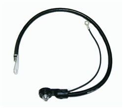 1971 - 1972 Chevelle Battery Cable, Negative, 396, 454, Side Mount