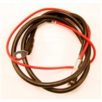 1966 Chevelle POSITIVE Spring Ring Top Post Battery Cable, Big Block 396