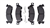 1969 - 1972 Chevelle / Nova Brake Pads Set, Organic Material, Front Disc