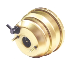 1964 - 1972 Chevelle or Nova Power Brake Booster, 8 Inch, Dual Diaphragm, Gold