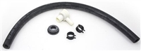Power Brake Booster Vacuum Hose Kit with Clamps and Check Valve Set