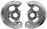 1967 - 1968 Front Disc Brake Backing Plates for 4 Piston Calipers, Pair