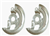 1969 - 1972 Nova Front Disc Brake Backing Plates, Zinc Plated with GM Part Numbers, Pair