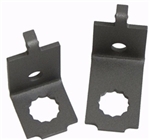 Front Brake Hose Frame Brackets, Pair