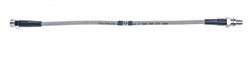 1968 Nova Custom Rear End Axle Brake Flex Hose, Braided Stainless Steel