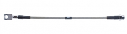 1969 - 1972 Nova Custom Rear End Axle Brake Flex Hose, Braided Stainless Steel