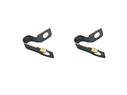 1969 - 1974 Nova Front Disc Brake Hose Strap Clips, Pair