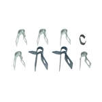1968 Chevelle Brake Line Clip Set, 8 Piece Kit