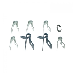 1968 Chevelle Brake Line Clip Set, 8 Piece Kit