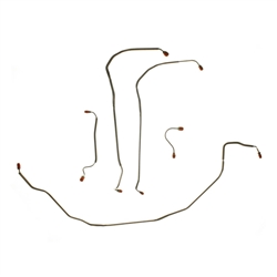 1969 Chevelle Front Brake Line Set, OE Style Power Discs