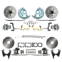 1964 - 1972 Chevelle 4 Wheel Manual Disc Brake Conversion Kit, Non-Power