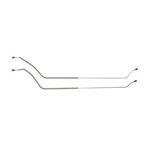 1968 - 1972 Chevelle Rear End Axle Brake Lines Set, OE Style Steel