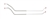 1968 - 1972 Chevelle Rear Axle Brake Lines, Stainless Steel, Pair
