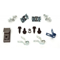 1968 Chevelle Brake Line Clips Set, 15 Piece Kit
