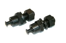 1964 - 1972 Chevelle Brake Backing Plate Bolt-In Studs, Rear Drum, Pair