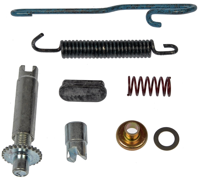 1964 - 1972 Chevelle Brake Hardware Kit, Self Adjusting, Front / Rear Drum LH