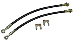 1966 - 1981 Camaro 10mm Rear Disc Brake Conversion Flex Hose, PAIR