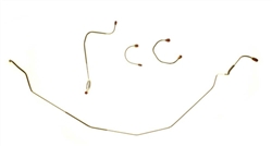 1968 Nova Brake Lines Set, Front Power Drum