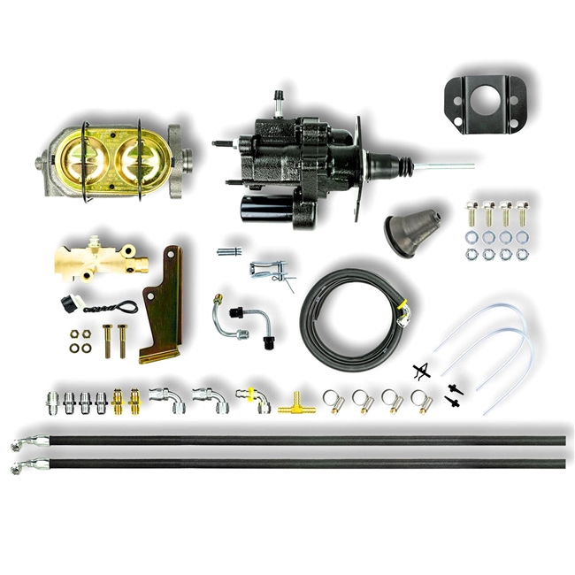 Photo of a 1966 - 1972 Chevelle & Nova Hydraulic Brake Assist Hydro-Boost, Master Cylinder, Combination Valve Kit, Disc / Disc