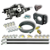 Photo of a 1966 - 1972 Chevelle & Nova Hydraulic Brake Assist Hydro-Boost Unit, with Brackets, Fittings, and Hose Kit