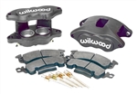 1968 - 1972 Nova Type III Gray Anodized Wilwood Front Disc Brake D52 Calipers, Kit