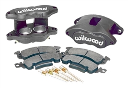 1968 - 1972 Nova Type III Gray Anodized Wilwood Front Disc Brake D52 Kit