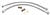 1966 - 1972 Front Disc Brake Braided Stainless Steel Flex Hoses and Banjo Bolts Kit, 7/16 Inch