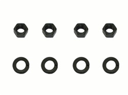 Chevelle / Nova Brake Booster Nut and Washer Set, Booster to Firewall Mounting