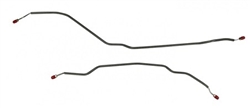 1969 - 1973 Nova Rear End Axle Brake Lines Pair, Stainless Steel