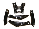 1968 Chevelle Bumper Brackets (Rear, 5 Pieces) (All except El Camino and Wagon), Set