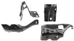 1971 - 1972 Chevelle Rear Bumper Mounting Brackets, 4 Piece Set