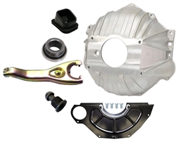 New Chevy 3899621 Bellhousing Kit with Cover, Fork, Bearing, Boot and more, 11"
