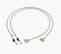 1966 - 1967 Chevelle Convertible Top Tension Cables, Pair