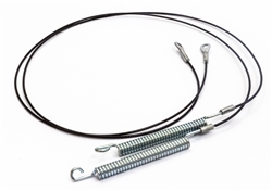 1968 - 1972 Chevelle Convertible Top Tension Cables, Pair