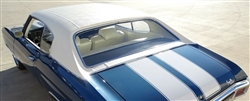 1968 - 1972 Chevelle White Vinyl Top, Two Door Hardtop