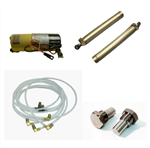 1966 - 1972 Chevelle Convertible Power Top Motor Pump, Cylinders, Hoses and Shoulder Bolt Kit