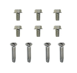 1968 - 1974 Nova Automatic Console Center Shifter Plate Screw Set, 10 Pieces